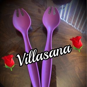 Tupperware Vintages Salad Serving Forks